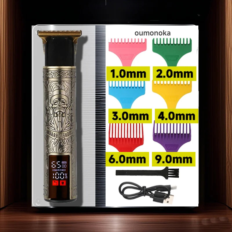 New Professional Electric Shaver for Men Razor for Men Mower Beard Trimmer Barber Shaving Machine T9 Hair Clipper Dropshipping