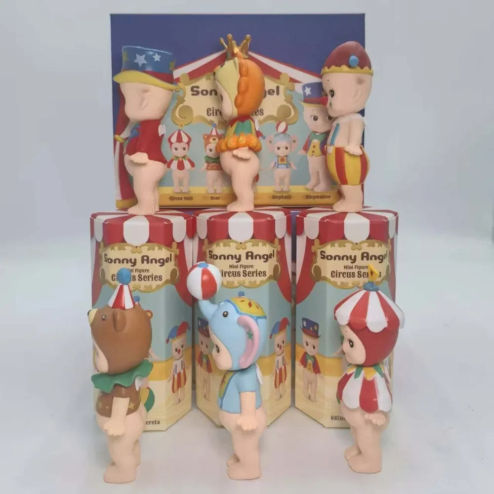 Sonny Angel Mini Figure Circus Series Blind Box  Doll Anime Figurine Girls Desktop Ornament Collection Birthday Christmas Gifts Beauty World Shop