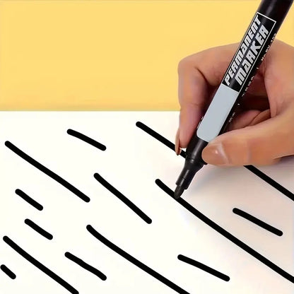 1-100Pcs Waterproof Oil-based Marker Pen Quick Dry Black Blue Red Ink Permanent for Metal Glass Stationery Art School Supply Beauty World Shop
