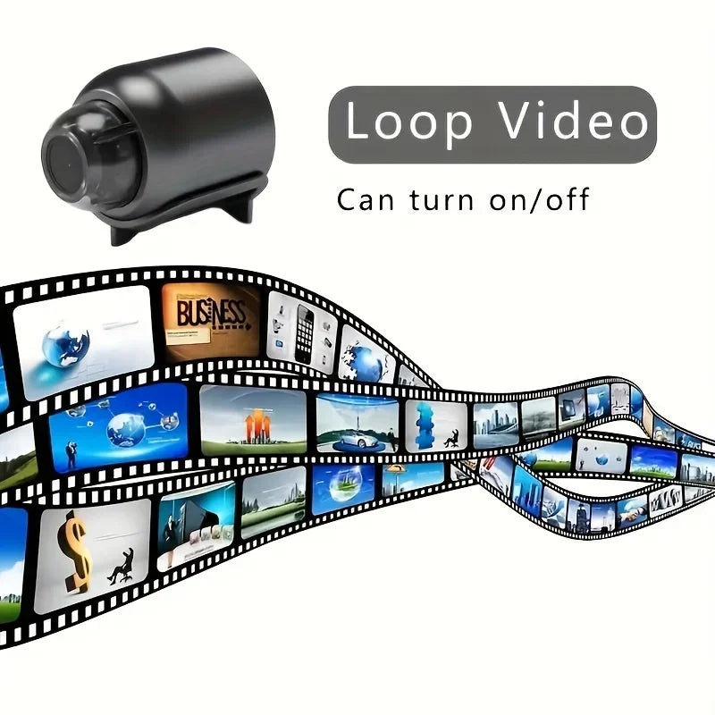1080P HD Mini WiFi Camera Indoor Safety Security Surveillance Baby Monitor Night Vision Camcorder IP Cam Audio Video Recorder Beauty World Shop