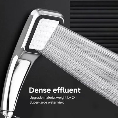 300 Holes Pressurized Showerhead Hand Hold Square Shower Head Water Saving Rainfall Spray Nozzle Bathroom Accessories Beauty World Shop