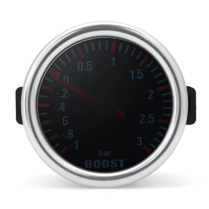 3 Bar Boost Gauge Car Turbo Boost Meter 2"52mm Turbin Mechanical Boost Indicator Meter For Gasoline Engine Car Accessories Beauty World Shop