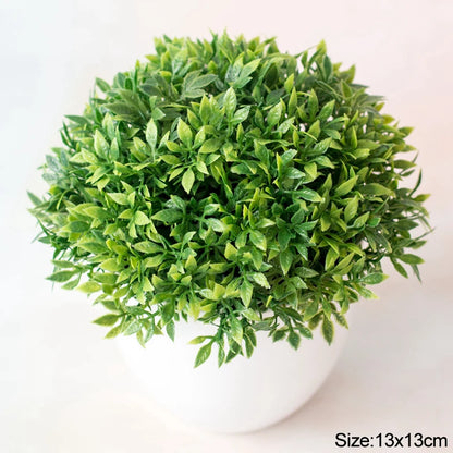 Artificial Plants Bonsai Small Tree Pot Fake Plant Flowers Potted Ornaments For Home Room Table Decoration Hotel Garden Decor Beauty World Shop