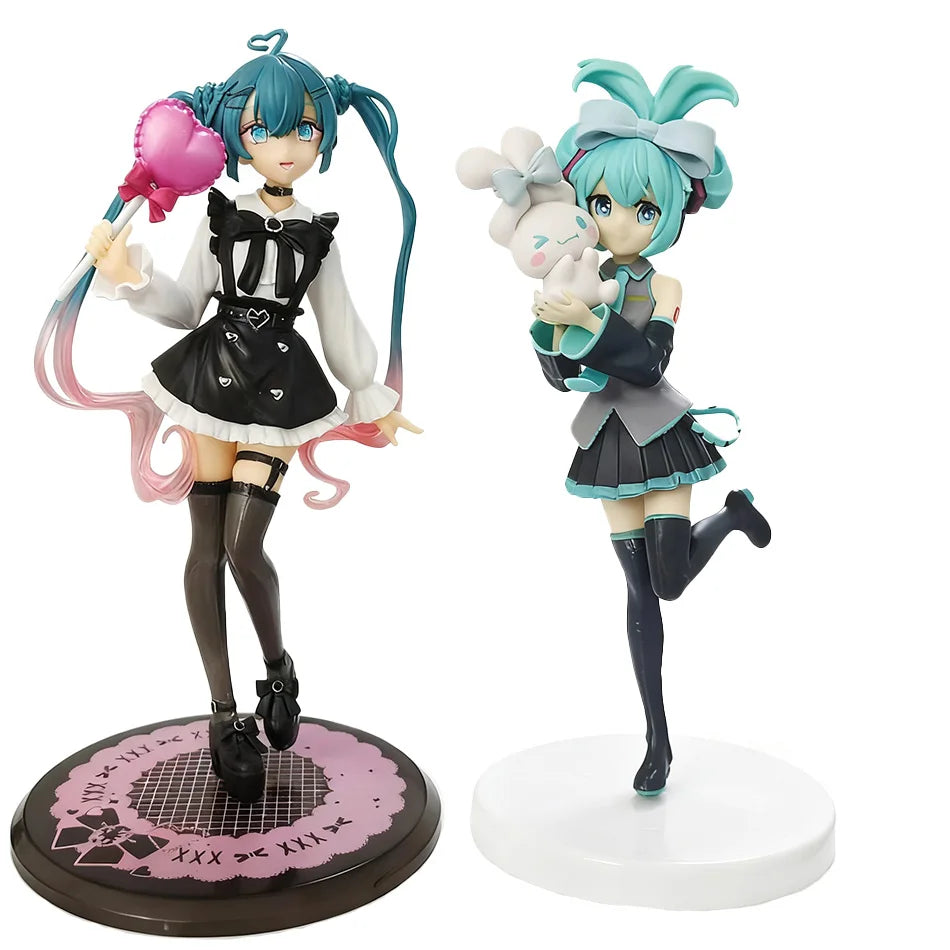 Hot Kawaii Girl Hatsune Miku Anime Figure Fashion Subclture Miku Action Figure Christmas Gift PVC Collection Model Doll Toys Beauty World Shop