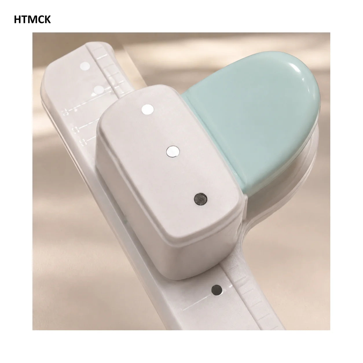 HTMCK  Adjustable 3-Hole Paper Punch for A5 A6 A7 Size - 8 Sheet Capacity Daily Planner Loose Leaf Hole Punch for Notebooks Beauty World Shop