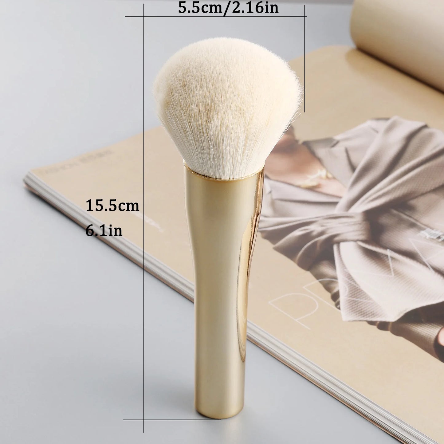 Single large powder brush quality makeup brush professional makeup tools Beauty World Shop