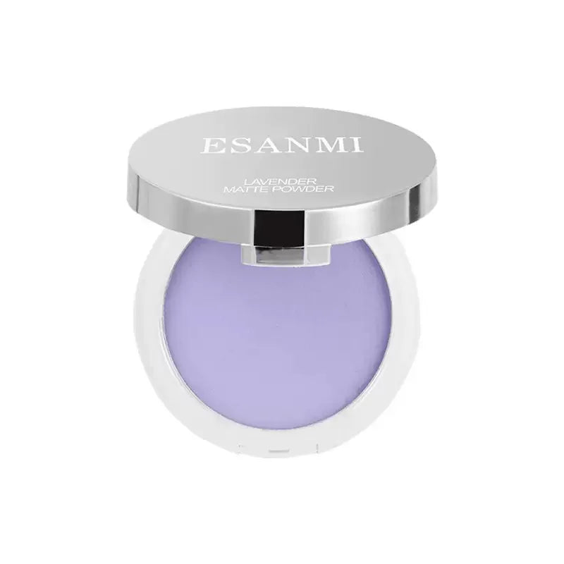 1PC Violet Cream To Powder Skin-friendly Skin Natural Face Long Lasting Oil-controlling Contouring Powder Cosmetics Beauty Trend Shop