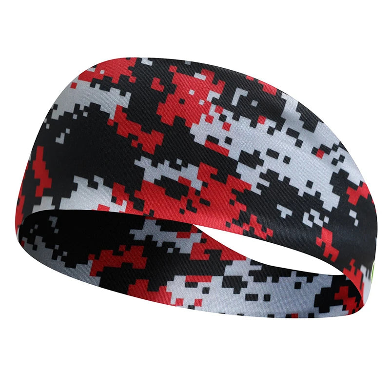 Sports Sweatband Hairband Women's Headwear Anti-Sweat Gym Fitness Sweat Guide Antiperspirant Band Running Headband Beauty World Shop