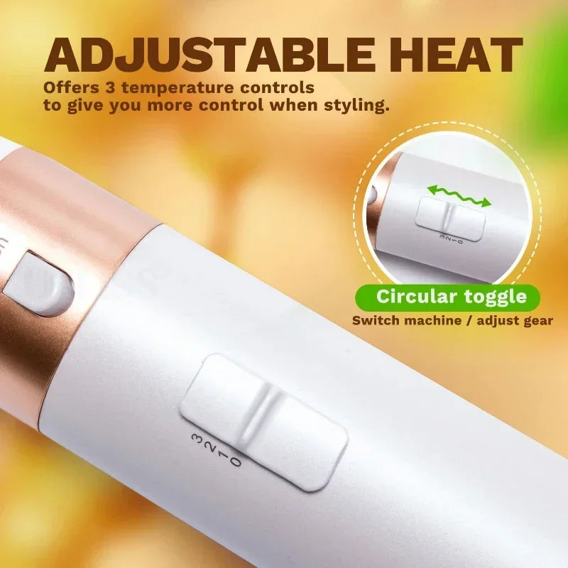 5 in 1 Hair Dryer Brush Hot Comb Set Professional Curling Iron Hair Straightener Styling Tool For Professional Hair Dryer Beauty World Shop