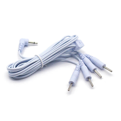 2/4 Pins Head 2.5/3.5mm Plug Type Electrode Cable Line Wire For Tens Acupuncture Electrical Nerve Muscle Stimulator Beauty World Shop