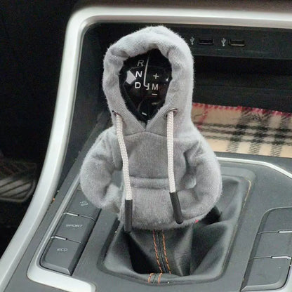 Gear Shift Mini Hoodie Cover Shift Cover Gear Handle Decoration Fits Manual Automatic Universal Car Shift Lever Interior Decor Beauty World Shop