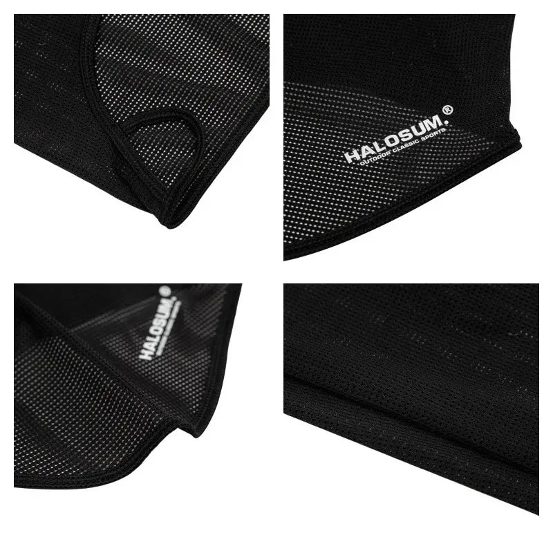 Ice Silk Full Face Mask Balaclava Summer Sun Protection Breathable UV Resistant Windproof for Cycling Hiking Outdoor Activities Beauty World Shop