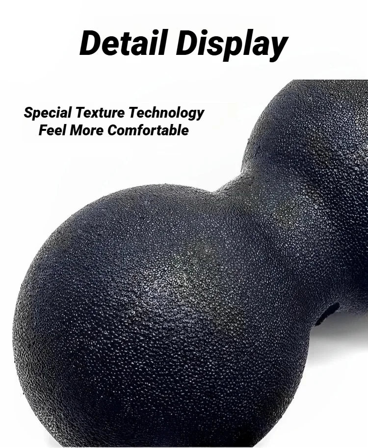 Yoga Peanut Balls Body Massage Fascia Ball Suit Foam Block High Density Muscle Relaxation Lacrosse Exercise Fitness Relieve Pain Beauty World Shop