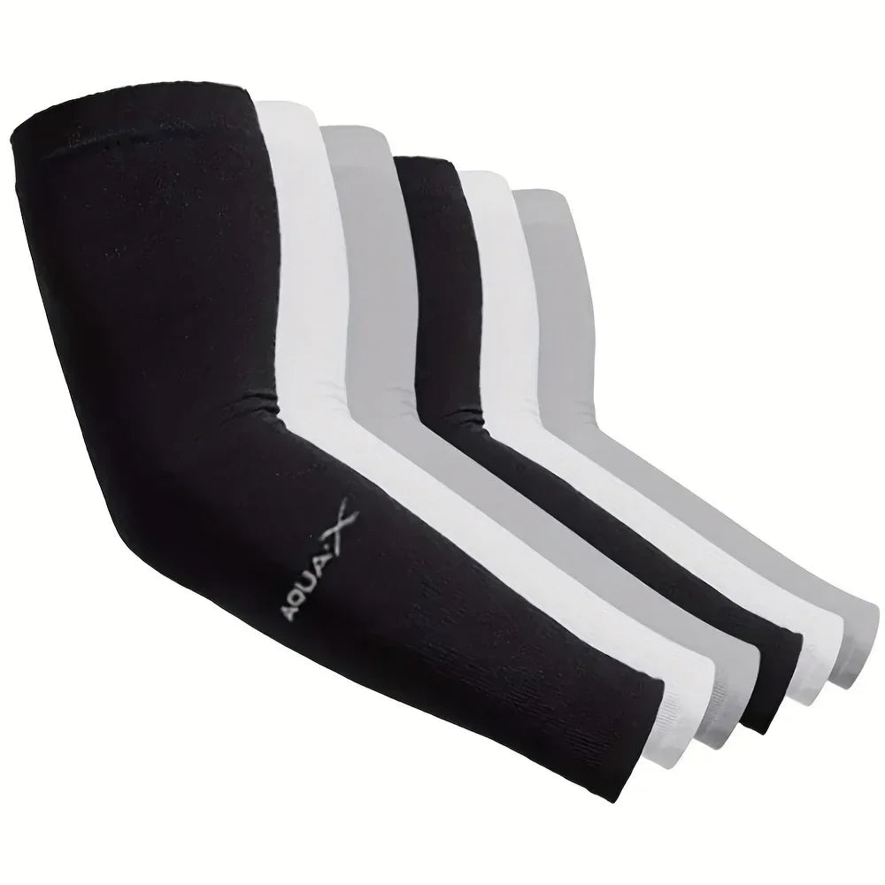 3 Pair of Breathable Sun Protection Sleeves - Breathable & UV Protective Gear for Sports, Driving, & Outdoor Adventures Beauty World Shop