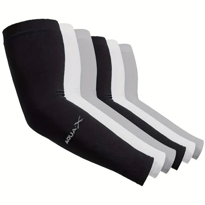 3 Pair of Breathable Sun Protection Sleeves - Breathable & UV Protective Gear for Sports, Driving, & Outdoor Adventures Beauty World Shop