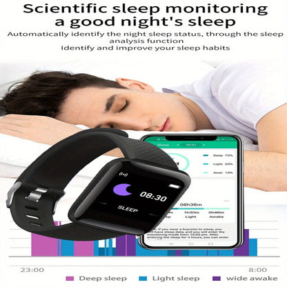 Smartwatch Men Women Wristwatches Smart Watch Message Fitness Monitor Bracelet Birthday Gift Electronic Clock For Android IOS Beauty World Shop