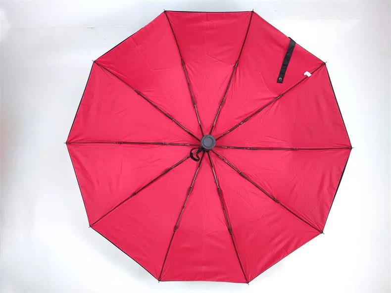 Windproof Double Layer Fully Automatic Resistant Umbrella Beauty World Shop