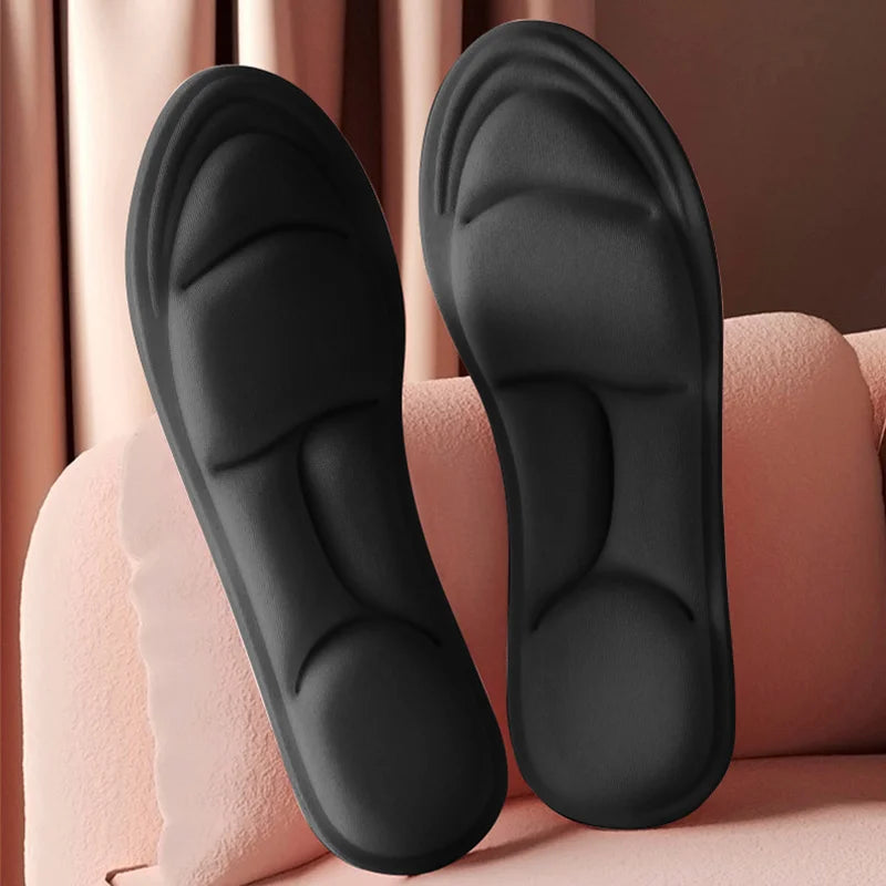 1/2/4/16Pairs 5D Massage Memory Foam Insoles For Shoes Sole Breathable Cushion Sport Running Insoles For Feet Orthopedic Insoles Beauty World Shop