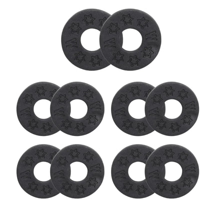 Miwayer 10 Pcs Guitar Rubber Strap Locks Anti Slip PE Pads/Secure and Safe Guitar Strap Locks Compatible Guitar Protect Beauty World Shop
