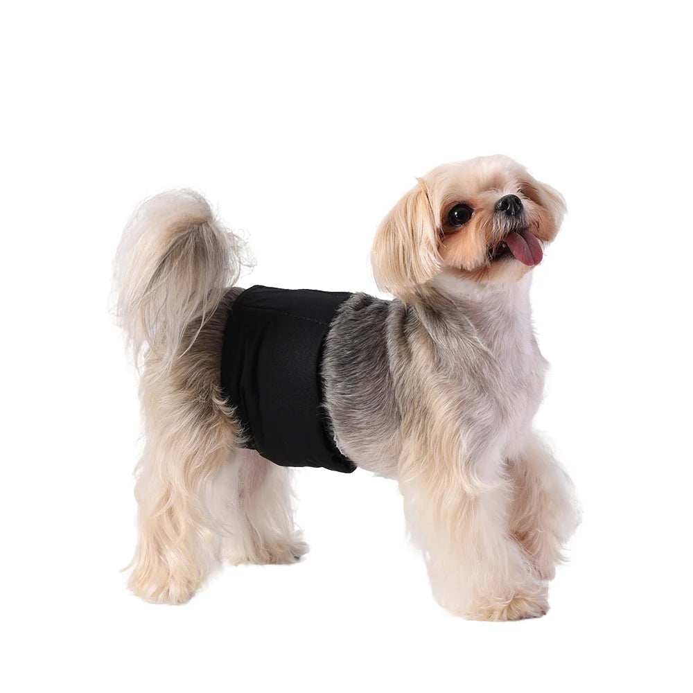 4 Pcs Washable Male Dog Cloth Diaper For Small Dogs Reusable Pet Physiological Pants Breathable Puppy Nappy Belly Band Diaper Beauty World Shop