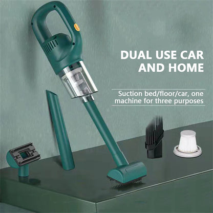 Wireless Handheld Vacuum Cleaner Cordless Handheld Chargeable Auto Vacuum for Home & Car & Pet Mini Vacuum Cleaner 50000Pa Beauty World Shop