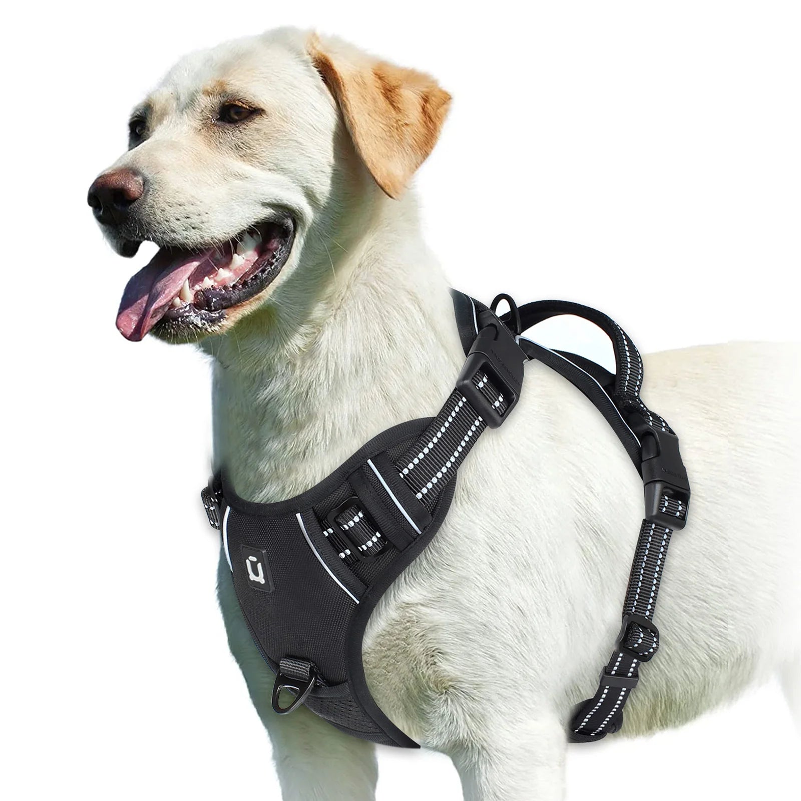 No Pull Dog Harness, Adjustable Soft Padded Pet Vest with Easy Control Handle Beauty World Shop
