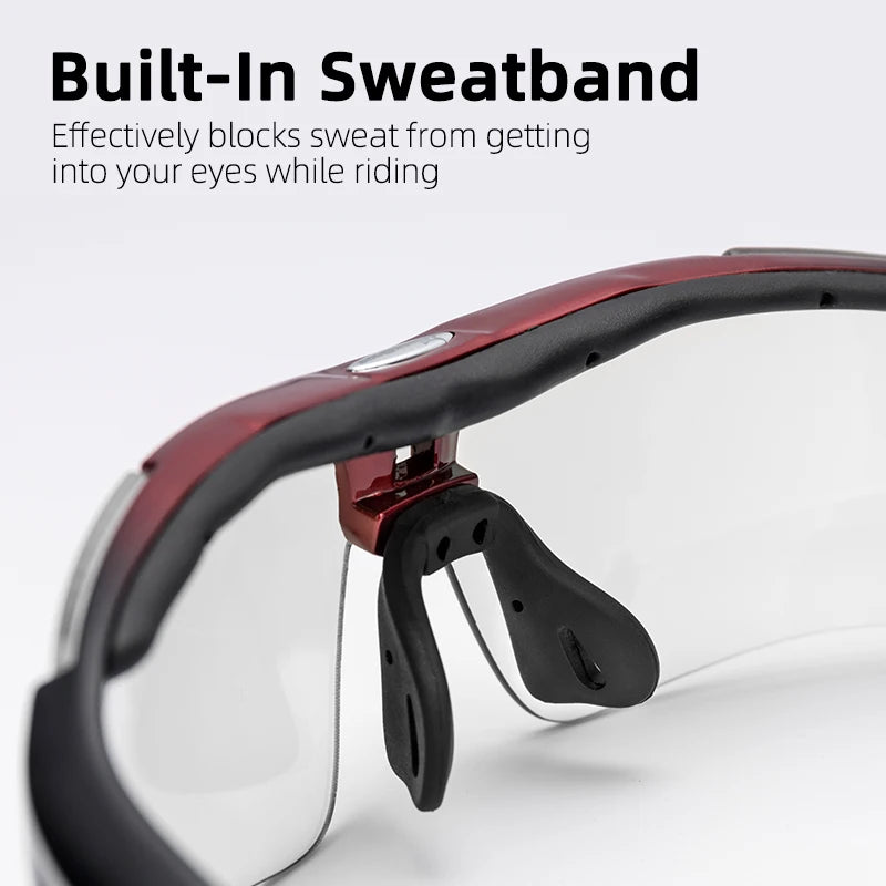 ROCKBROS Cycling Polarized glasses Bike Outdoor Sports Sunglasses MTB Road PC Goggles Eyewear Glasses 5/3 Lens Bicycle Accessory Beauty World Shop