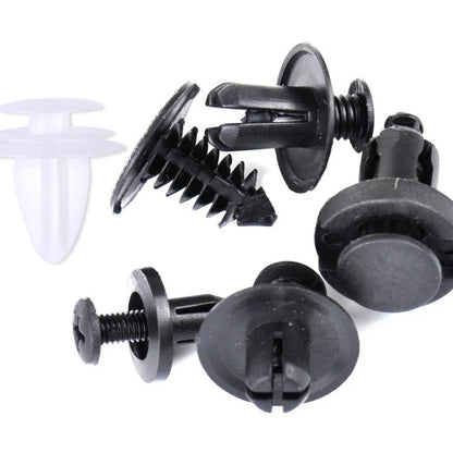 GM Rivet OPP Bag Or Box 6 Kinds of Auto Parts Quick Fastening Plastic Buckle 100 Pieces Mixed Beauty World Shop