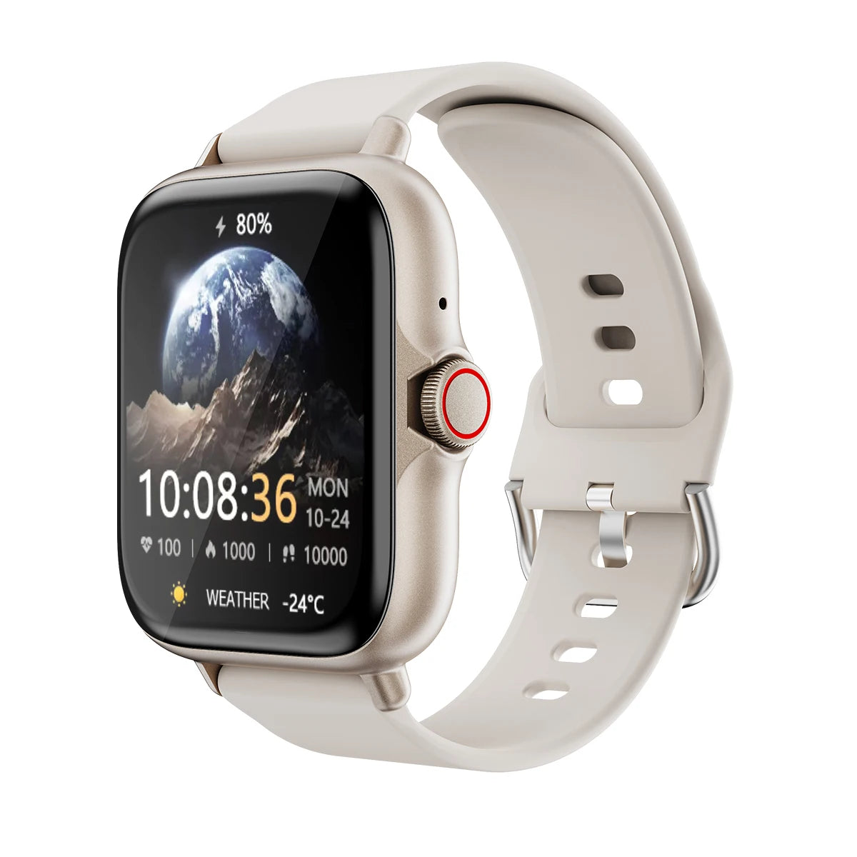 1.83'' Waterproof Smart Watch with Message Answer Call Sleep Monitoring Sports Pedometer Information Alerts For iPhone Android Beauty World Shop