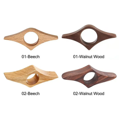 Hot Wooden Thumb Bookmark One Hand Reading Thumb Book Support Book Page Holder For Office Book Lovers Fast DIY Reading Aid Tools Beauty World Shop
