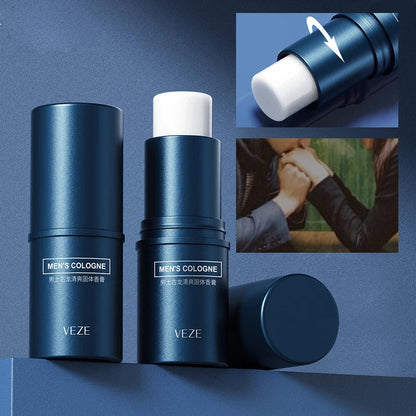 Fanzhen Men's Solid Cologne - Light and Fresh Scent, All-Over Use, Portable Stick for On-the-Go Convenience Beauty Trend Shop