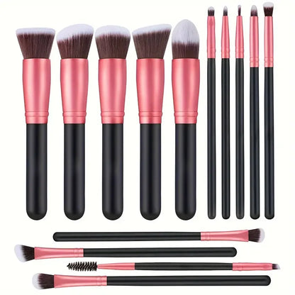 NEW 14PCS Makeup Brushes Set  Soft Fluffy Foundation Blush Powder Eyeshadow Blending Female Cosmetics Beauty Tool Christmas gift Beauty World Shop