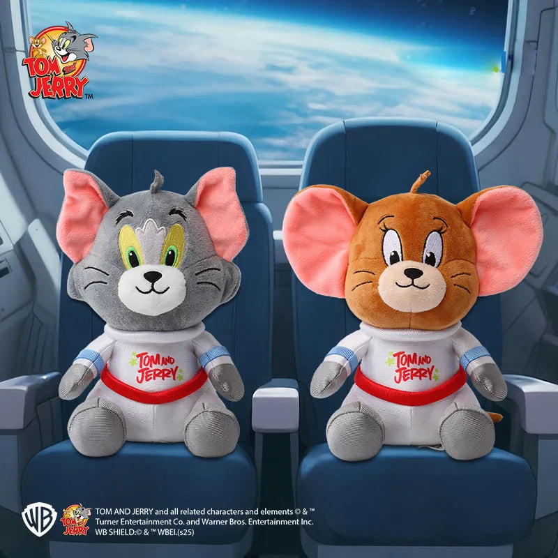 Anime Tom And Jerry Plush Toy Cartoon Movie Figures Cat Mouse Cute Plushies Stuffed Animal Doll Toys For Kids Gift Free Shipping Beauty World Shop
