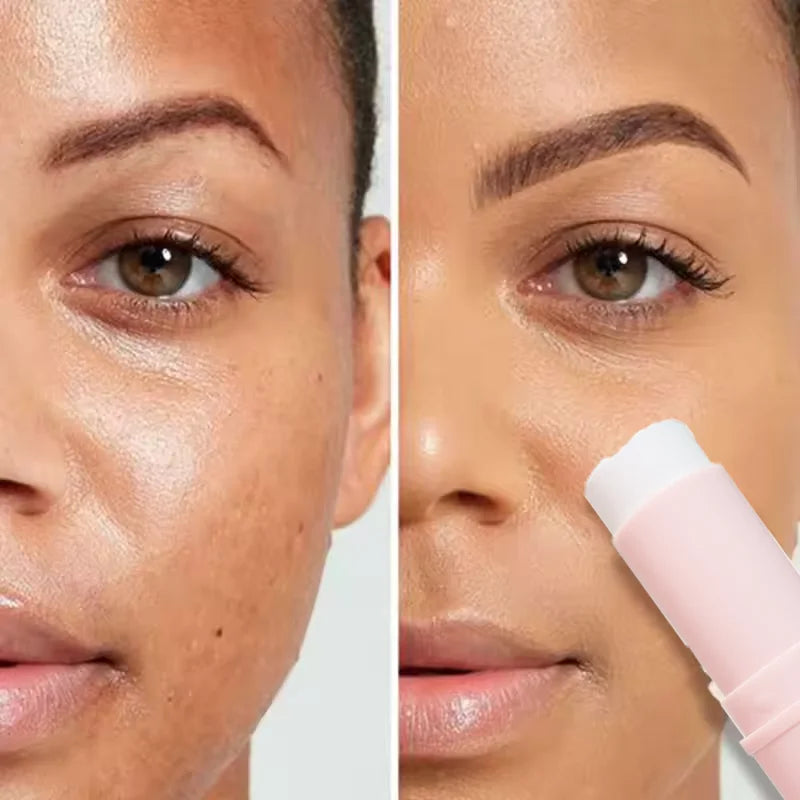 Face Primer Stick, Matte Priming Makeup Blur Stick, Hydrating Primer Face Shimmer Stick Cover Pores Oil Control & Lightweight Beauty World Shop