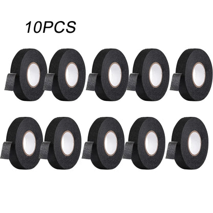 Electrical Insulating Tape Heat Resistant Harness Tape 9/15/50MM Car Cable Harness Wiring Loom Protection Waterproof Tape Beauty World Shop