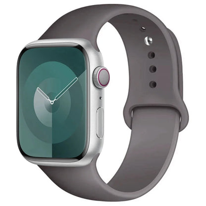 Silicone Band For Apple Watch strap 44mm 45mm 40mm 41mm 42-38mm 45 mm sport bracelet iwatch series 8 7 6 5 4 3 SE 9 Ultra 2 49mm Beauty World Shop