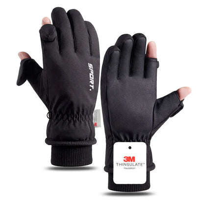 GTUBIKE Waterproof Men’s Women’s Winter Cycling Gloves Thermal Touchscreen Ski Gloves for Running Outdoor Sports Gloves Beauty World Shop