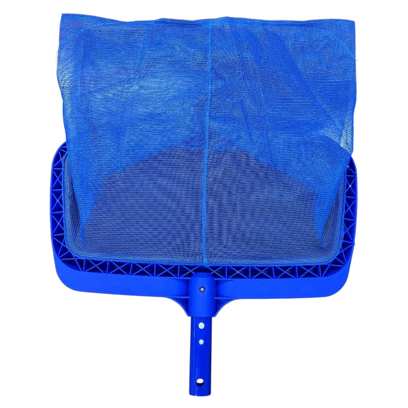 Swimming Pool Leaf Rake Large Capacity Deep Bag Thickened Frame Pool Skimmer NetWith Detachable Handle Beauty World Shop