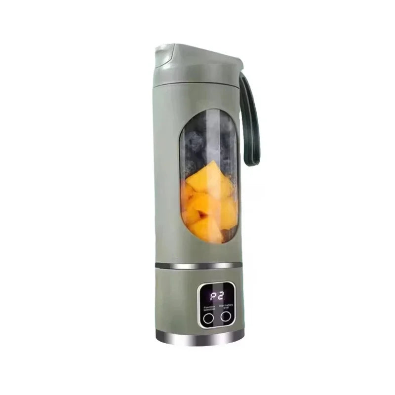 blender juicer Portable Electric Juicer 450ml 8 Blades Travel Juicer Machine Chargeable Shakes Smoothie Blenders Fresh Juice Cup Beauty World Shop