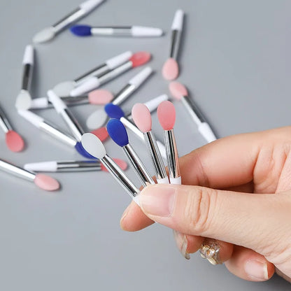 10pcs silicone lip brush mini lip mask brush portable lipstick makeup brush transparent applicator eye black stick makeup tool Beauty World Shop