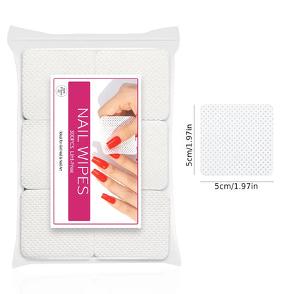 Nail Polish Remover Wipes Nail Cleaning Pads, Non Woven Nail Pads For Women Girl Beauty Salon Beauty World Shop
