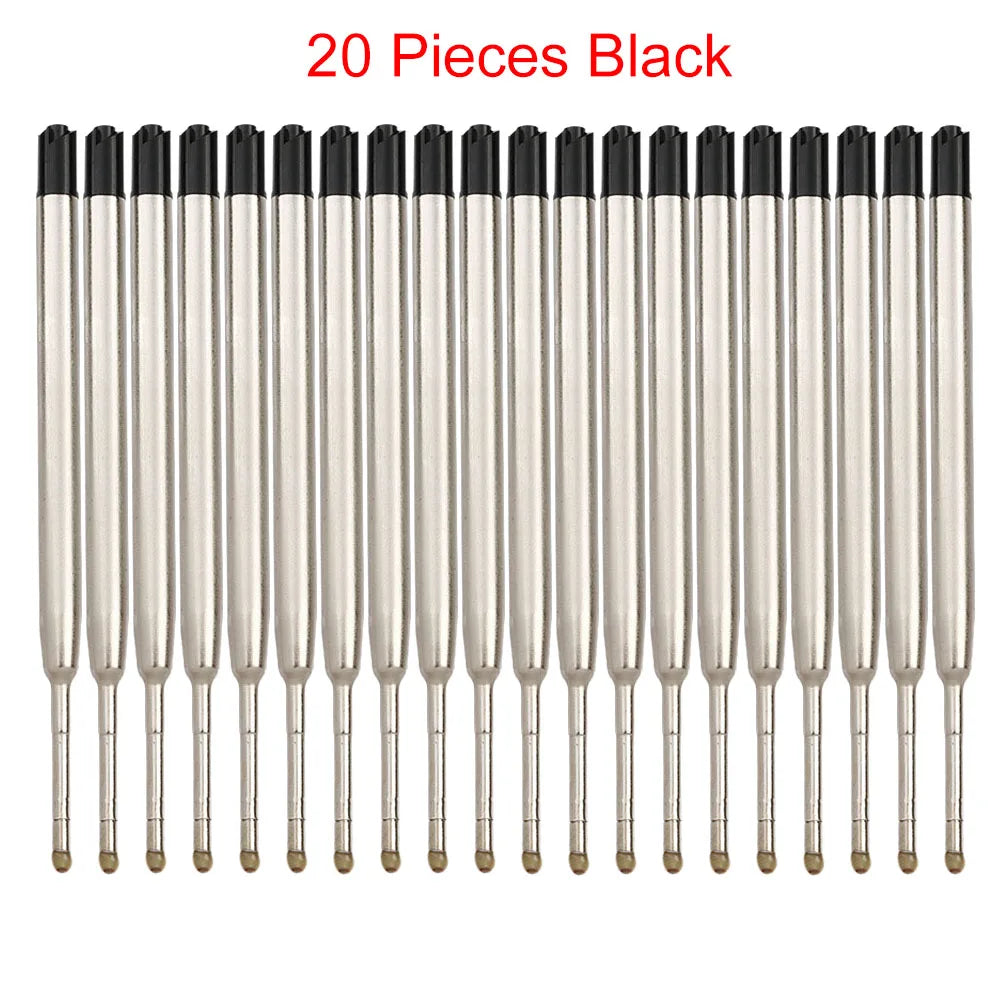 98mm1.0mm Ballpoint Pen Refills For Parker Pens Medium Point Blue Red Black Ink Rods For Writing Office Stationery Beauty World Shop