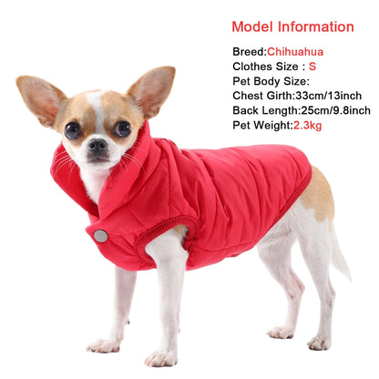Waterproof Dog Coat Winter Fleece Clothes For Small Dogs Cats Thick Puppy Jacket Pet Vest Chihuahua Yorkshire Costume Overalls Beauty World Shop