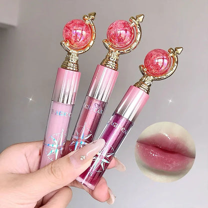 MAGIC CASA Shimmering Lip Gloss — Hydrating and Moisturizing, Mirror Finish, Plumping Glass-Like Lips Beauty Trend Shop