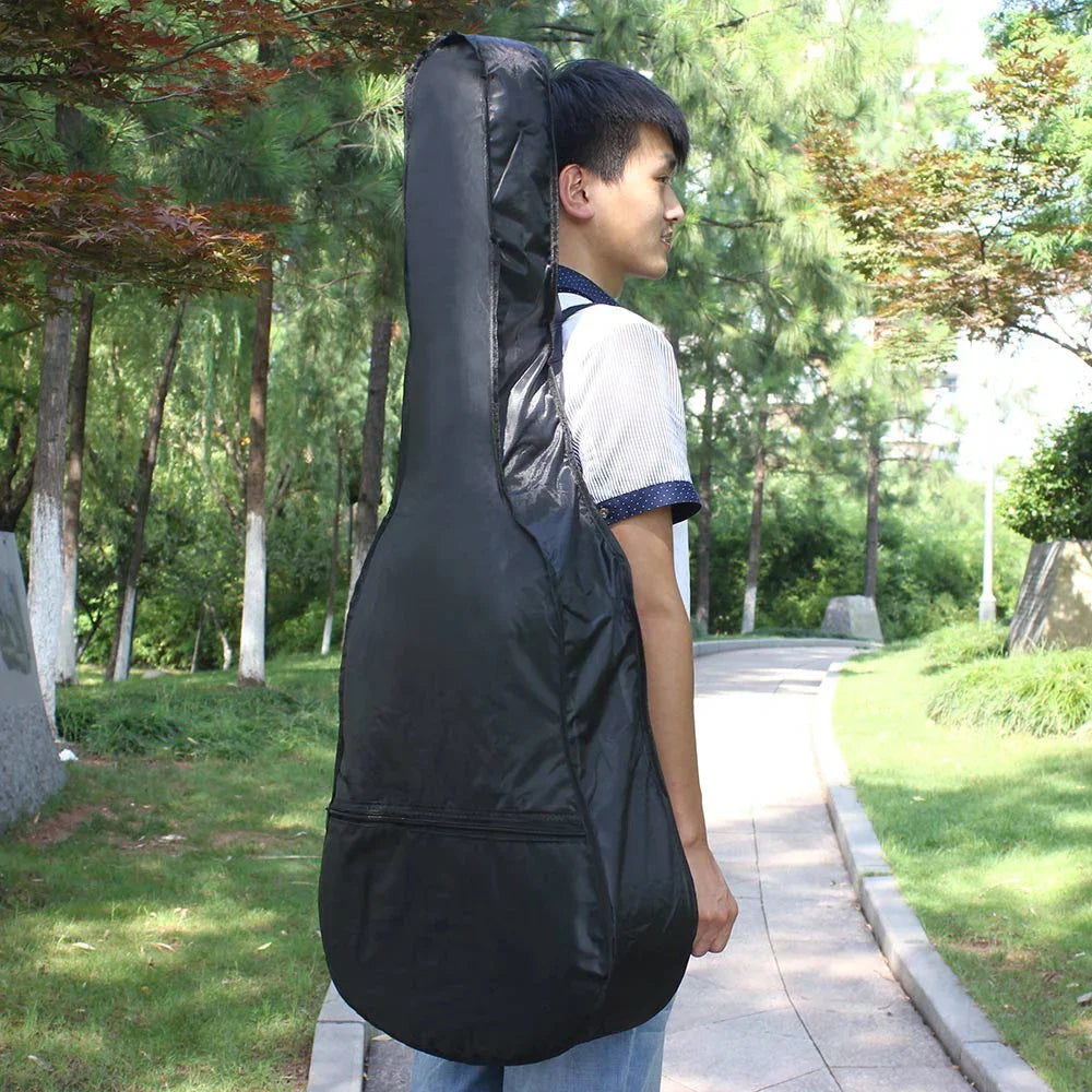SLADE Portable 38/41 Inch Classical Acoustic Guitar Carry Bag Soft Case with Shoulder Strap Backpack Guitar Parts & Accessories Beauty World Shop