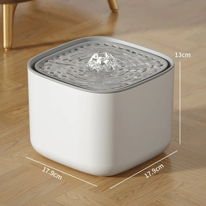 3L Cat Water Fountain Auto Recirculate Filter Large Capacity Filtring Cats Water Drinker USB Electric Mute Cats Water Dispenser Beauty World Shop