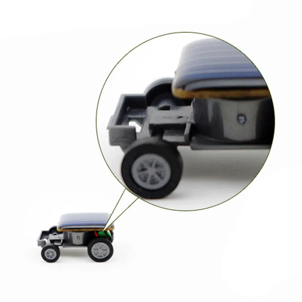 Solar Power Mini Sports Car Smaller Solar Power Project Car Mini Toy Car Educational Gadget Kids Gift Funny Racer Beauty World Shop