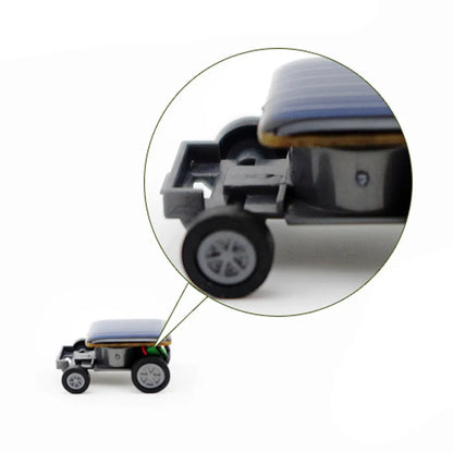 Solar Power Mini Sports Car Smaller Solar Power Project Car Mini Toy Car Educational Gadget Kids Gift Funny Racer Beauty World Shop