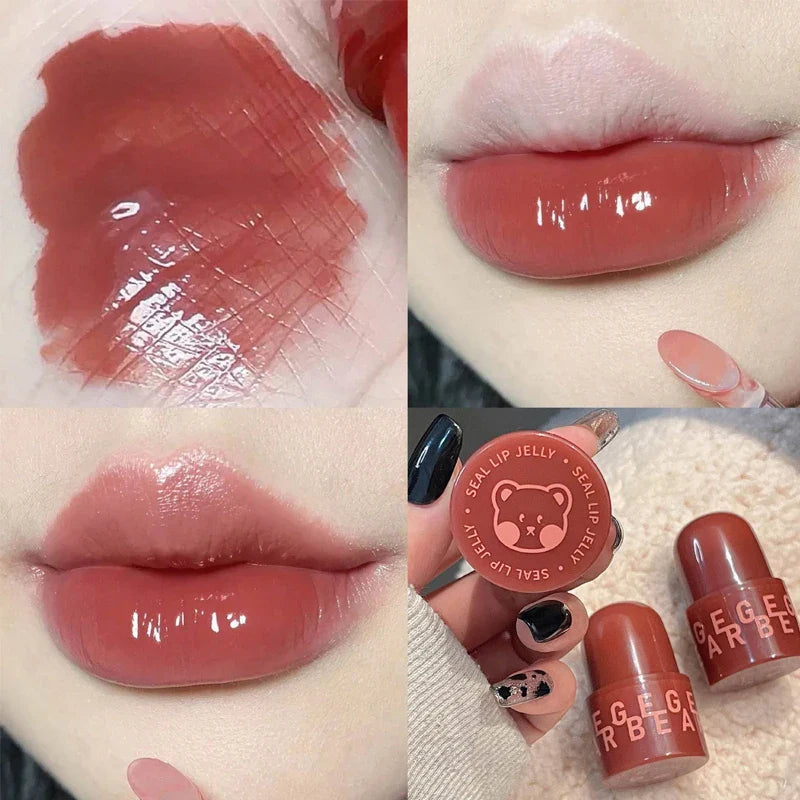 Moisturizing Seal Lip Frozen Water Mirror Lipstick Lasting and non-fading Jelly beep Lip Lip glaze Beauty Trend Shop