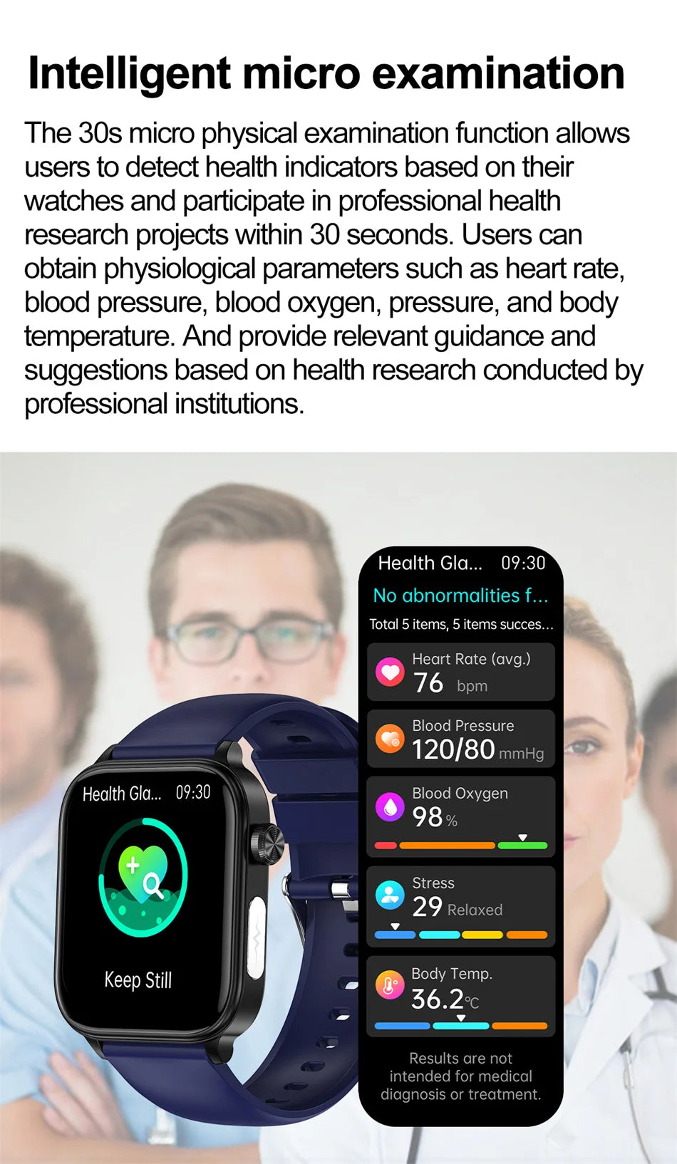 2025 New 24-Hour Health Monitoring Smart Watch Men Uric Acid Blood Lipids Heart Rate Bluetooth Call Smartwatch Women Beauty World Shop